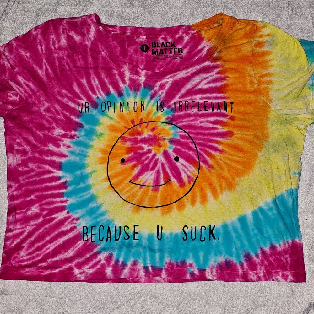 Tie-Dye Crop Tee